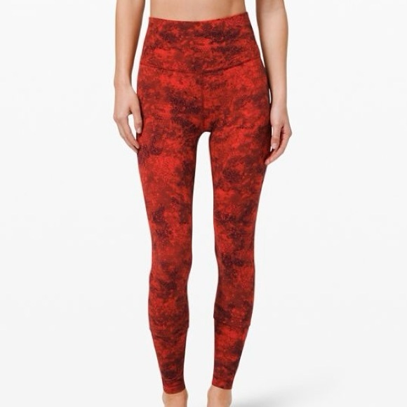 lululemon athletica Pants - LULULEMON Wunder Under High Rise Leggings Lunar New Year Limited Edition Size 6